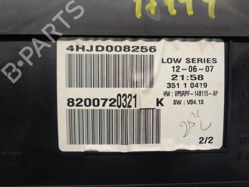 Instrument cluster RENAULT MEGANE II (BM0/1_, CM0/1_) 1.5 dCi (BM1F, CM1F) | BP13611622C47 