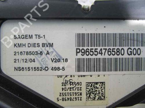 Instrument cluster PEUGEOT 307 SW (3H) 2.0 HDi 135 | BP2097281C47 