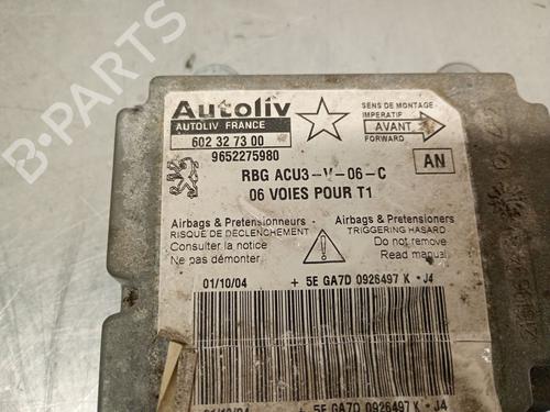 Kollisjonspute styreenhet PEUGEOT 206 Hatchback (2A/C) 1.4 HDi eco 70 | BP28276454M53 