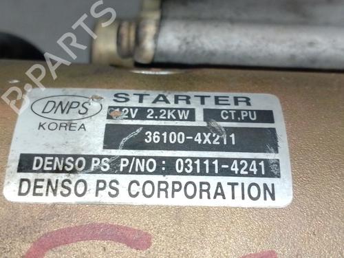 Starter HYUNDAI TERRACAN (HP) 2.9 CRDi 4WD | BP37442313M8 - Image 5