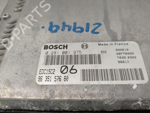 Engine control unit (ECU) CITROËN XSARA (N1) 2.0 HDi 90 | BP22911651M57 