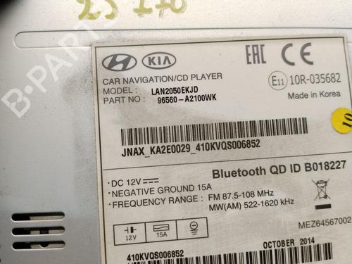 Radio KIA CEE'D (JD) 1.6 CRDi 128 | BP36527950E6 - Image 5