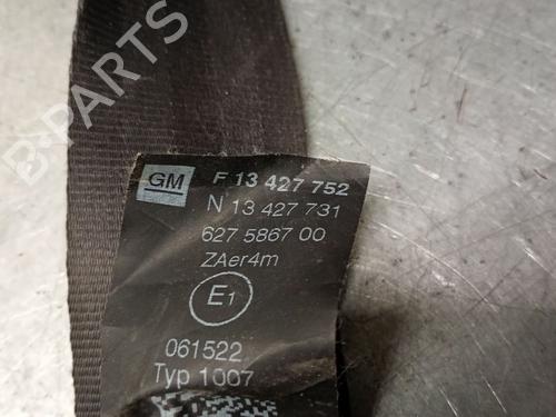 Rear right seatbelt OPEL CORSA E (X15) 1.3 CDTI (08, 68) | BP27583188I28 