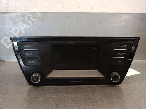 Used Radio Radio SKODA FABIA III Estate (NJ5) 1.2 TSI (90 hp) 33802491 33802491