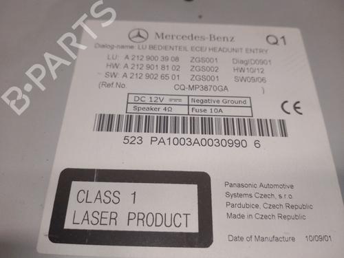 Radio MERCEDES-BENZ E-CLASS (W212) E 200 CDI / BlueTEC (212.005, 212.006) | BP34350900E6 - Image 5