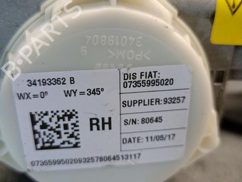 Front right seatbelt FIAT 500L (351_, 352_) 1.4 (199LYB1B) | BP37431247I25 - Image 7