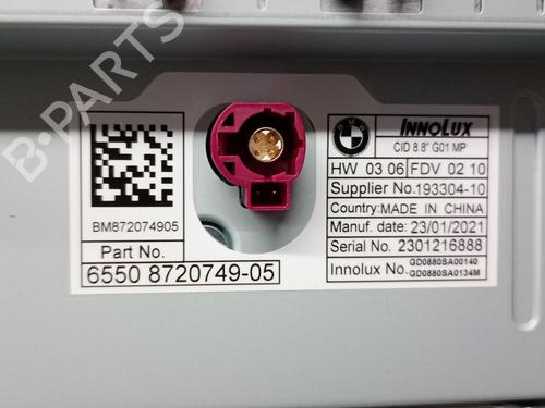 Display BMW X3 (G01, F97, G08) xDrive 20 d Mild-Hybrid | BP28139497C48 