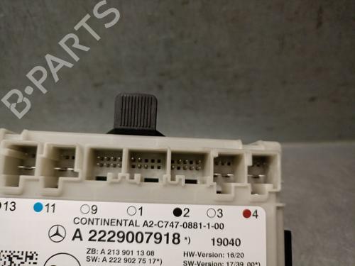 Centralina fecho central MERCEDES-BENZ S-CLASS (W222, V222, X222) S 560 e (222.173) | BP31049514M56