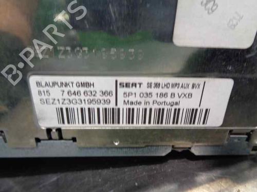 Radio SEAT ALTEA XL (5P5, 5P8) 1.9 TDI | BP5609876E6 
