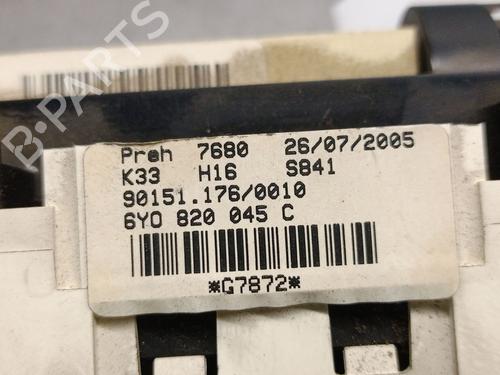 Climate control SKODA FABIA I Combi (6Y5) 1.9 SDI | BP32860188I5 - Image 5
