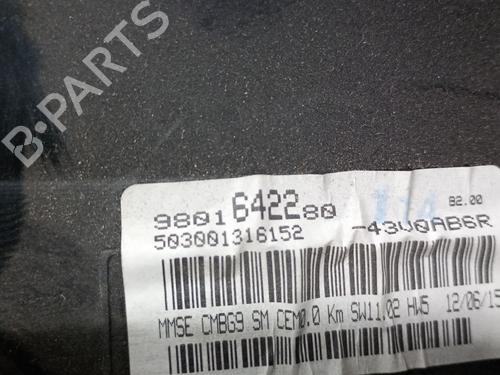 Instrument cluster PEUGEOT PARTNER Box Body/MPV (5_, G_) 1.6 HDi 75 | BP30847751C47