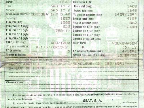 Generator SEAT CORDOBA Vario (6K5)  | BP2114637M7 