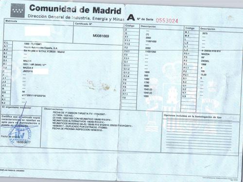 Engine control unit (ECU) MAZDA 6 Station Wagon (GY) 2.0 DI (GY19) | BP25245889M57  - Image 6