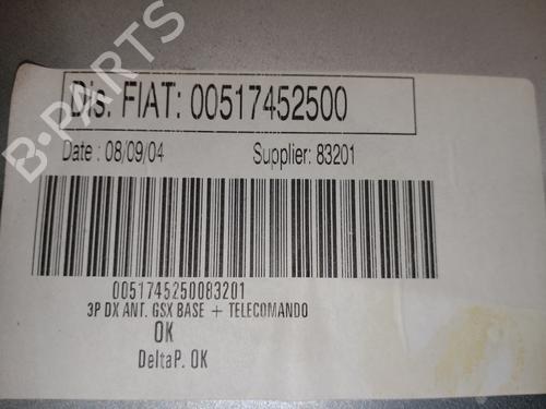 Front right window mechanism FIAT STILO (192_) 1.9 JTD | BP11290534C23 