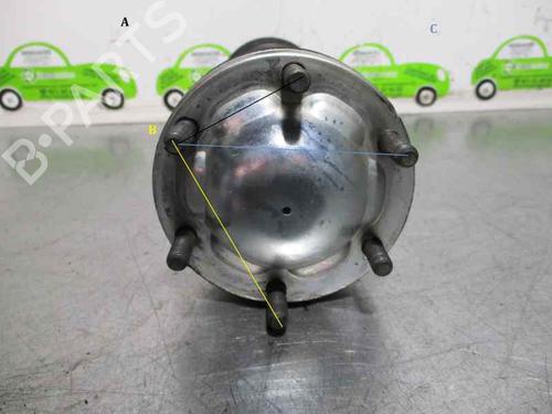 Left front driveshaft ALFA ROMEO 147 (937_) 2.0 16V T.SPARK (937.AXA1, 937.AXC1, 937.BXC1) | BP2105016M38 