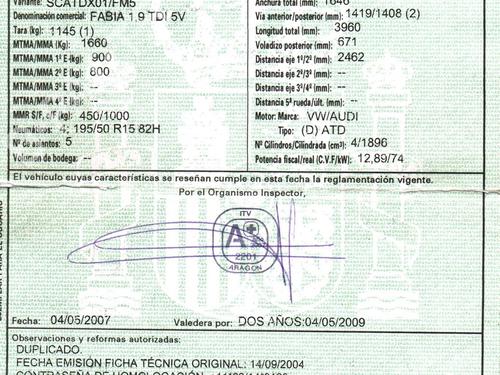 Mass air flow sensor SKODA FABIA I (6Y2) 1.9 TDI | BP15557533M95 