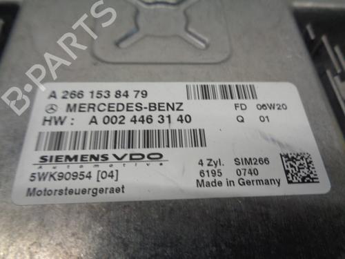 Engine control unit (ECU) MERCEDES-BENZ A-CLASS (W169)  | BP13015917M57 