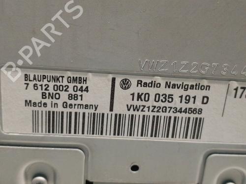 Radio VW TOURAN (1T1, 1T2) 2.0 TDI | BP31609402E6