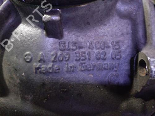 Differential hinten MERCEDES-BENZ C-CLASS (W204) C 220 CDI (204.008) | BP29424744M24 