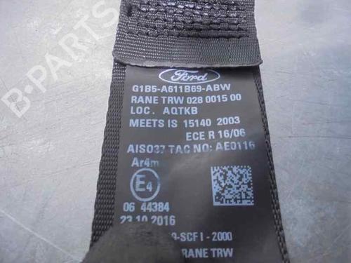 Rear left seatbelt FORD KA+ III (UK, FK)  | BP7445928I29 