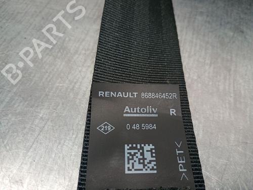 Front right seatbelt RENAULT EXPRESS Box Body/MPV 1.5 Blue dCi 75 (F6AA) | BP29446388I25 