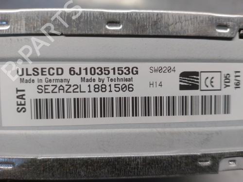 Radio SEAT IBIZA IV SC (6J1, 6P5)  | BP11757243E6 