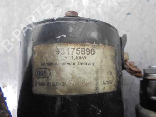 Starter OPEL ZAFIRA A MPV (T98) 2.2 16V (F75) | BP2081986M8 