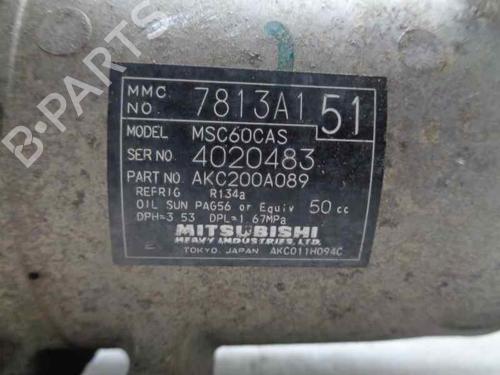 AC compressor MITSUBISHI LANCER VIII Sportback (CX_A) 1.5 | BP4977477M34