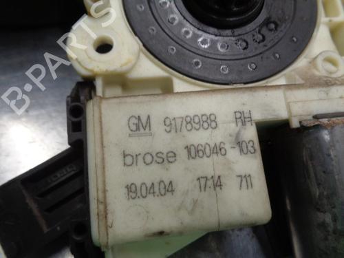 Right front window motor OPEL VECTRA C GTS (Z02)  | BP18116969E20 
