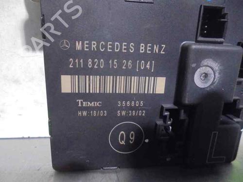 Comfort control module MERCEDES-BENZ E-CLASS (W211) E 320 CDI (211.026) | BP2058793M56 