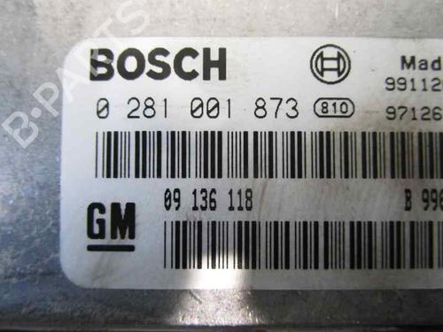 Engine control unit (ECU) OPEL VECTRA B (J96) 2.0 DTI 16V (F19) | BP2055140M57 