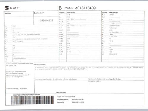 Pipe SEAT LEON Sportstourer (KL8, KLD) 1.5 eTSI | BP29746214M125 - Image 5