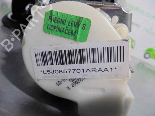 Rear right seatbelt SKODA FABIA II (542) 1.4 TDI | BP7444680I28 