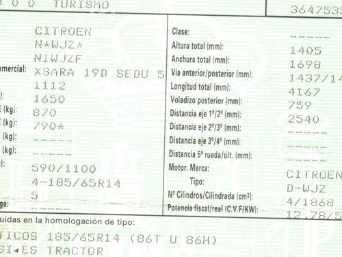 Electronic module CITROËN XSARA (N1) 1.9 D | BP10348959M83 