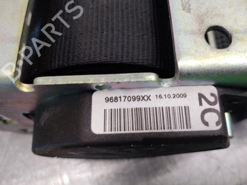 Rear center seatbelt CITROËN C3 Picasso (SH_) 1.6 HDi | BP15611413I27 