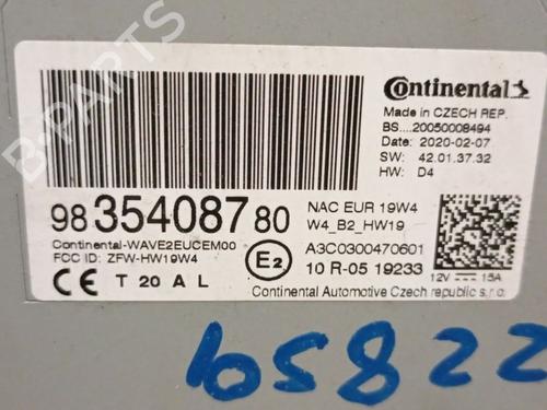 Radio CITROËN C4 CACTUS 1.5 BlueHDi 100 | BP26587961E6 