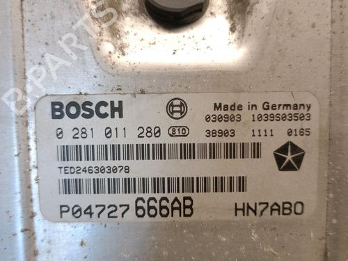 Engine control unit (ECU) CHRYSLER VOYAGER IV (RG, RS) 2.5 CRD | BP28951036M57 