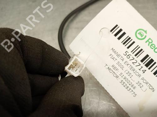 Tailgate handle FIAT 500L (351_, 352_) 1.3 D Multijet (199.LYM11, 199.LYM1A) | BP29336510C132 