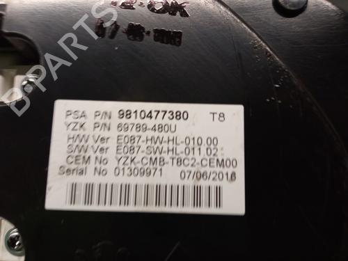Instrument cluster PEUGEOT 3008 I MPV (0U_) 1.6 BlueHDi 120 | BP29434171C47 