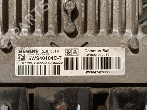 Engine control unit (ECU) PEUGEOT 307 (3A/C) 2.0 HDi 90 | BP25024896M57 