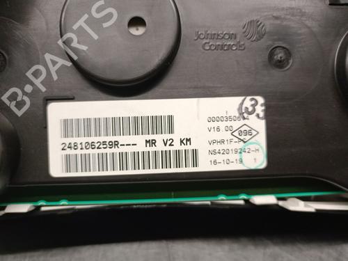 Instrument cluster DACIA DOKKER MPV (KE_) 1.5 Blue dCi 95 (KEJL) | BP31590487C47 