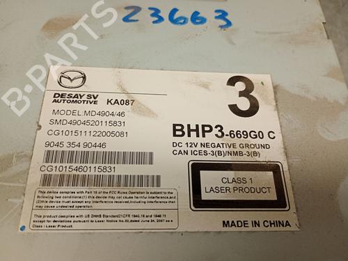 Radio MAZDA 3 Saloon (BM_, BN_) 2.2 D | BP29309147E6 