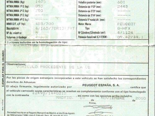 Bak støtfanger PEUGEOT 206 Hatchback (2A/C) 1.4 i | BP29067267C8 