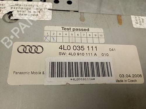 Radio AUDI Q7 (4LB) 3.0 TDI quattro | BP29924668E6 