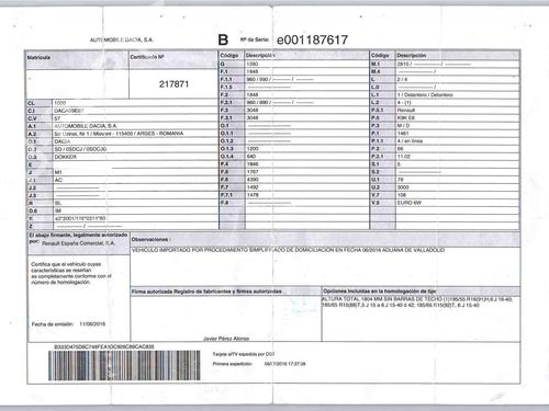 Rear axle DACIA DOKKER MPV (KE_) 1.5 dCi (KEAJ, KEAH) | BP28729038M2 
