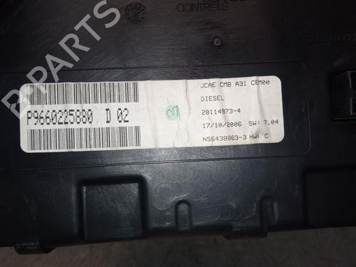 Instrument cluster CITROËN C3 I (FC_, FN_) 1.4 HDi | BP29831605C47
