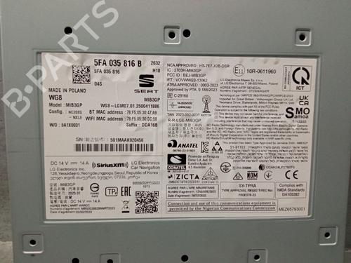 Electronic module SEAT LEON (KL1, KLG) 2.0 TDI | BP29698352M83