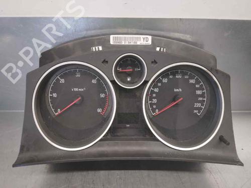 Used Instrument cluster OPEL ASTRA H (A04) 1.7 CDTI (L48) (110 hp) 10180103