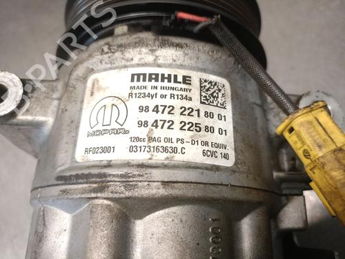 AC compressor PEUGEOT 3008 II SUV (MC_, MR_, MJ_, M4_) 1.2 THP/ PureTech 130 (MRHNSM, MRHNSU, MRHNSJ, MRHNYW,... | BP27569414M34 