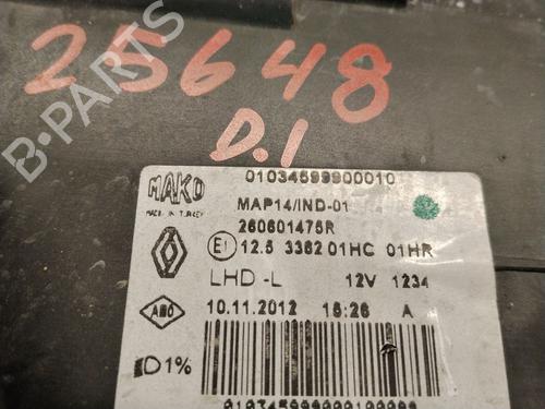 Left headlight RENAULT CLIO IV (BH_) 1.2 16V (BHA1, BHAK, BHMG, BHMK) | BP36165797C28 - Image 8
